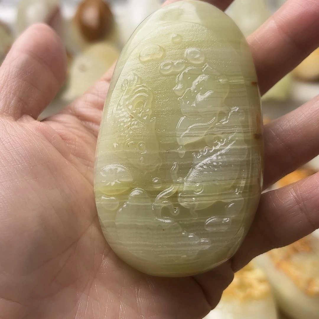 石材方解石不退换鱼