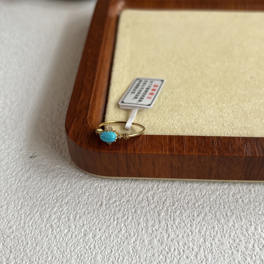 1999｜天然绿松石18K金戒指