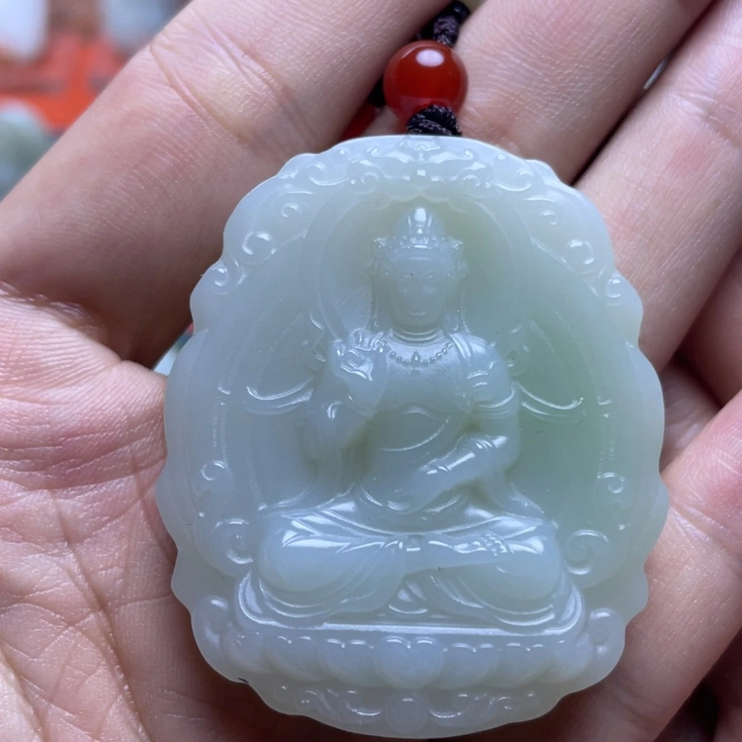 吊坠(不含链)未镶嵌和田玉