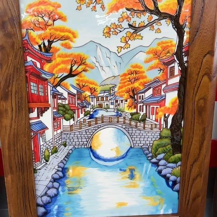 陶瓷板画25/40挂画