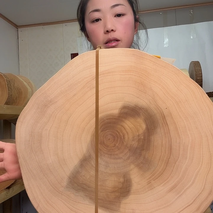 木银杏树菜板整木整切