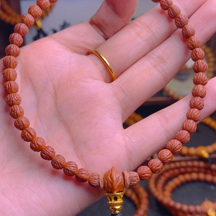 M***天手串桃核龙纹桃核