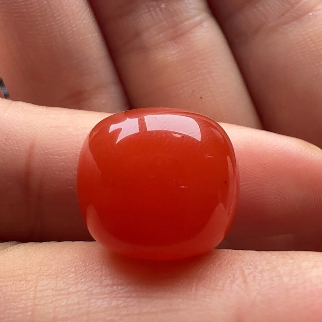 南红玛瑙未镶嵌老型14.8，13.3