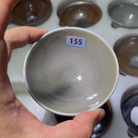茶盏原矿原釉柴烧建盏