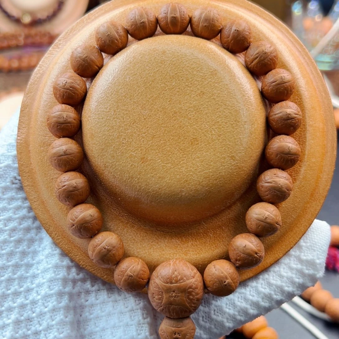 手串凤眼菩提11mm红皮高油籽