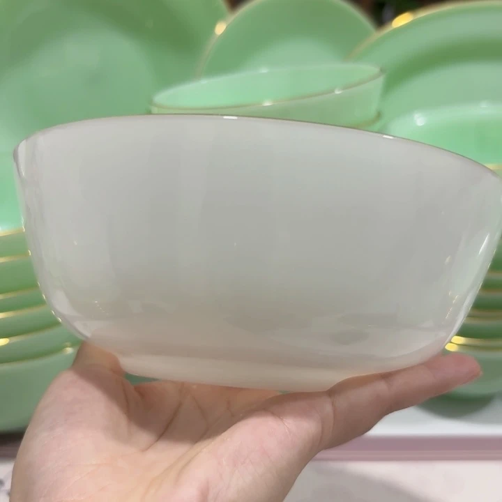 瓷景德镇陶瓷6.5寸2个白色