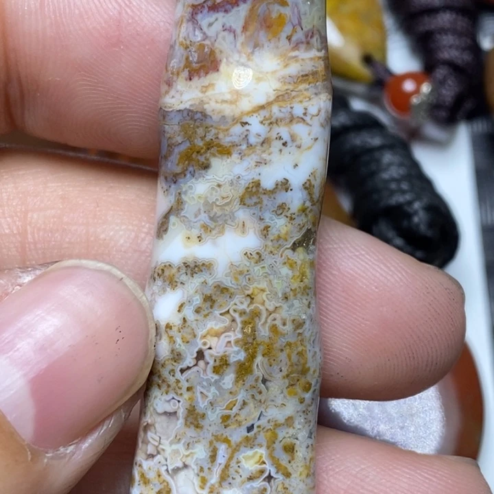 玛瑙/玉髓颈饰未镶嵌心**成