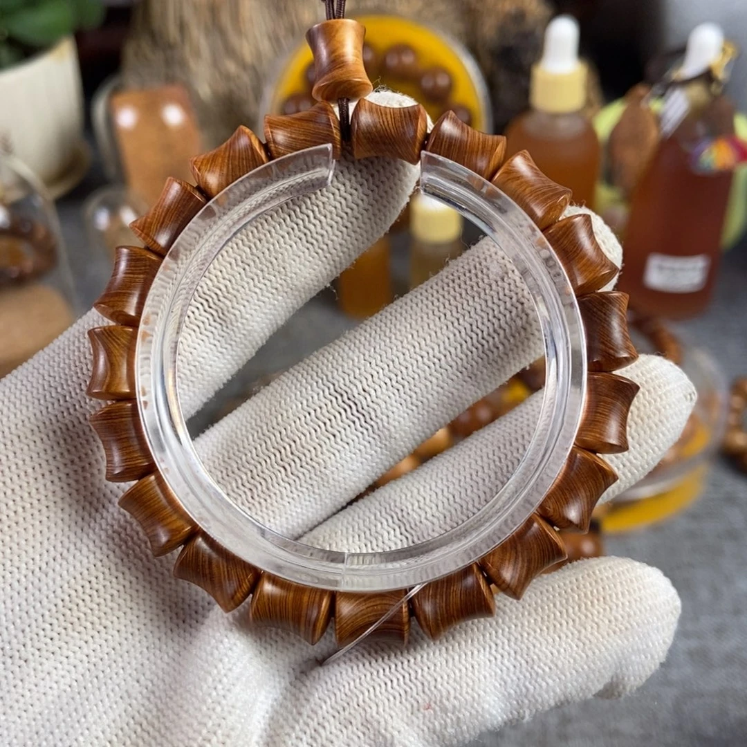 柏木（崖柏）手串/手链北太行高崖骨料8/10