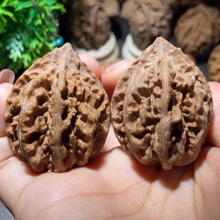 把件文玩核桃东北楸子小雪245