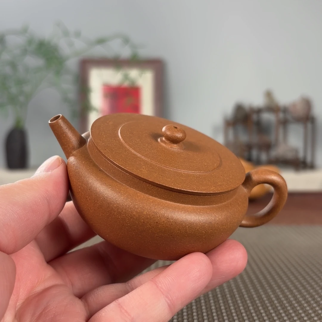 紫砂茶壶黄龙山原矿紫砂壶