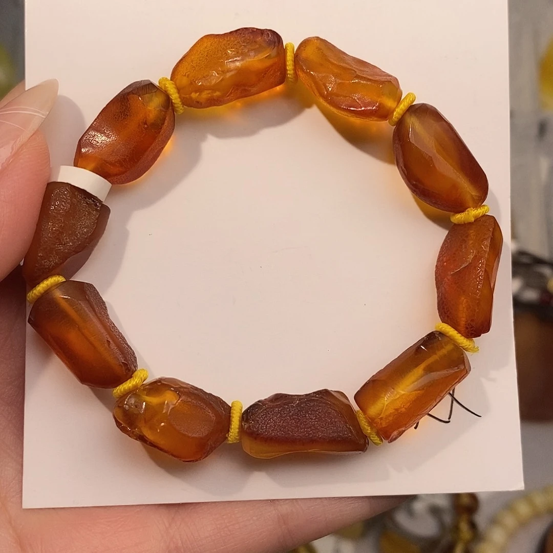 定制琥珀未镶嵌琥珀蜜蜡