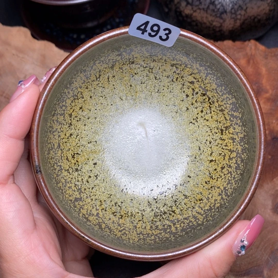 茶盏建窑建盏主人杯493