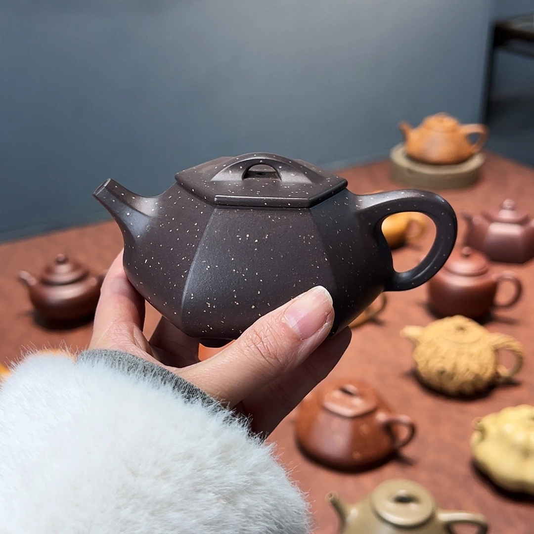 宝***馆传炉容量200cc老紫泥