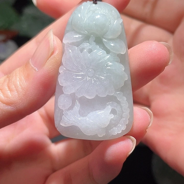 颈饰未镶嵌翡翠快****儿天