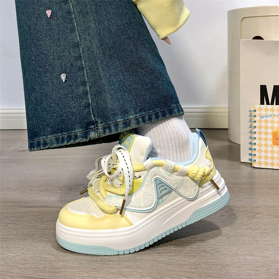 回力百搭复古设计感厚底鞋子男女同款爆款2025小众休闲运动小白鞋