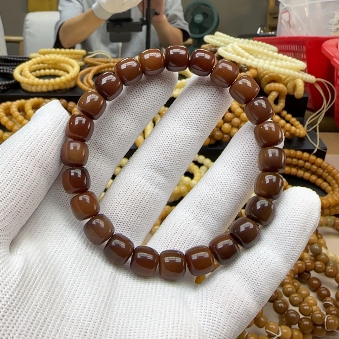 【闪购商品】菩提根/象牙果手串9.10 5年 鬼工 青衣