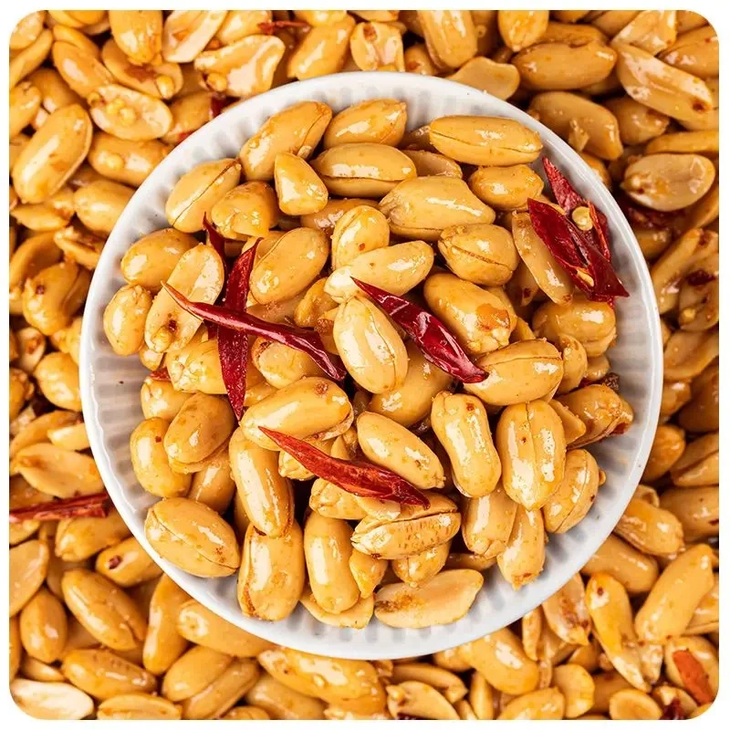 【新人直降】下酒花生酒鬼味椒盐香辣熟花生零食炒货多味餐饮下酒菜