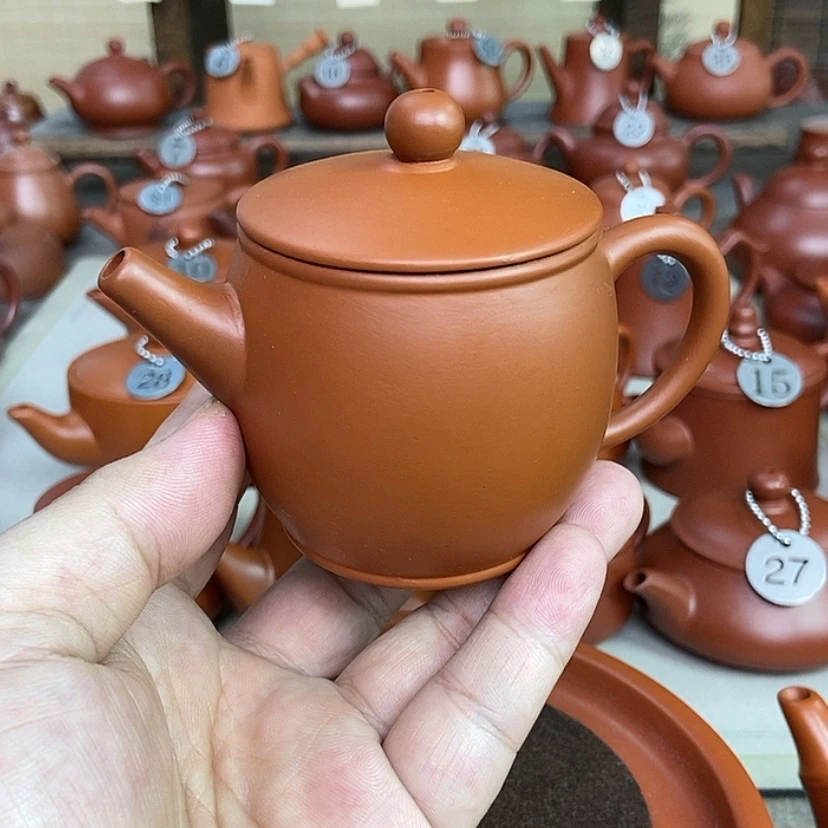 【闪购商品】茶壶朱泥120cc000000000000000