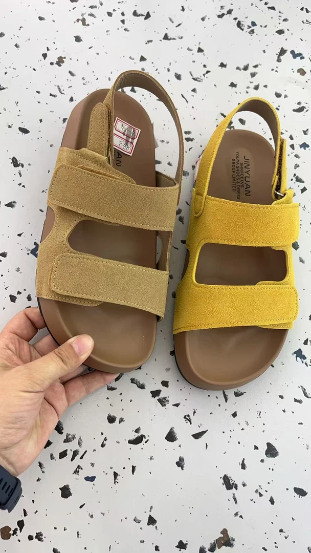 露趾凉鞋休闲厚底凉鞋923