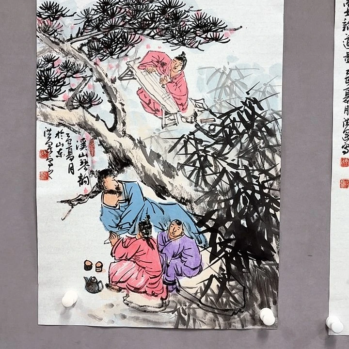 国画亲笔手绘放心去藏