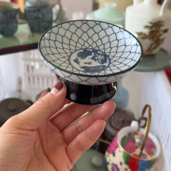 微瑕陶瓷茶杯茶壶