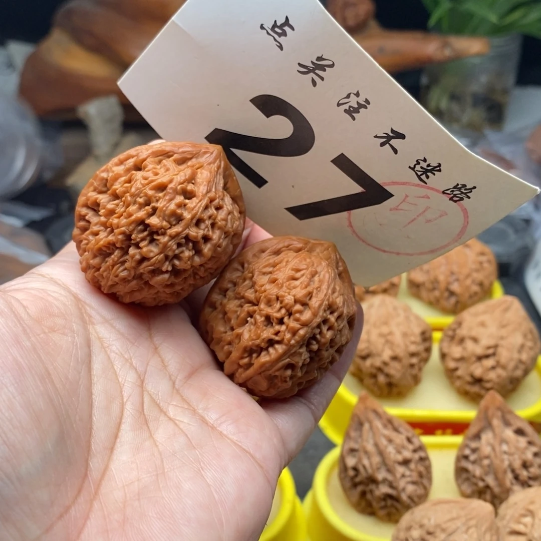 把件文玩核桃39大蒜去年的清仓