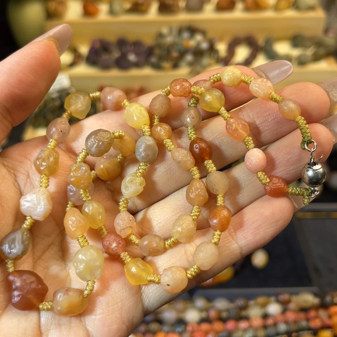 玛瑙/玉髓未镶嵌手链