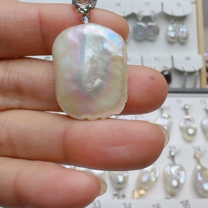 未镶嵌颈饰淡水珍珠