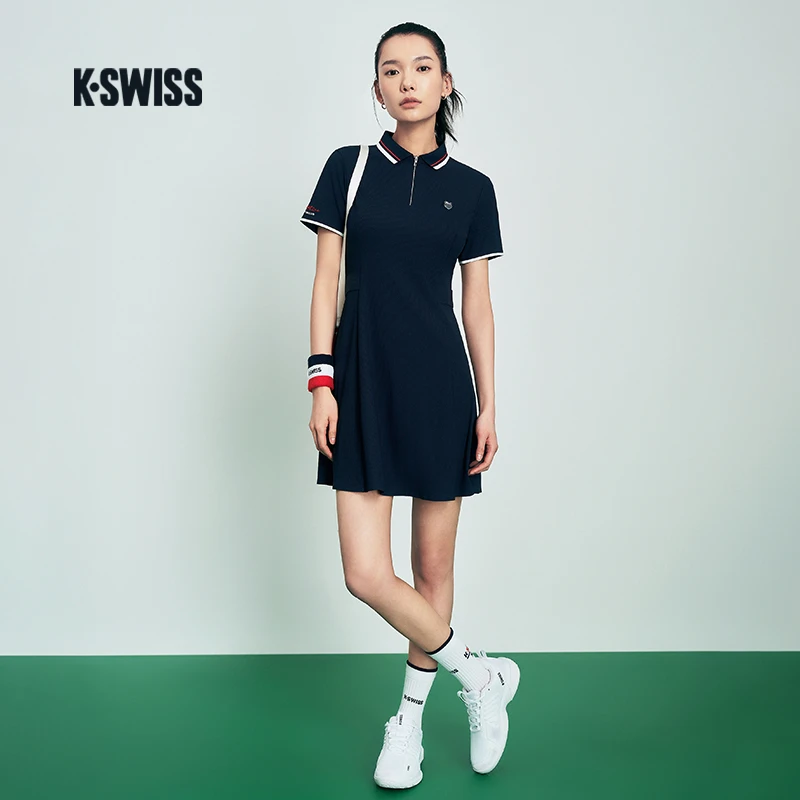 KSWISS盖世威网球裙女士速干网球服运动网球连衣裙裤运动服198080