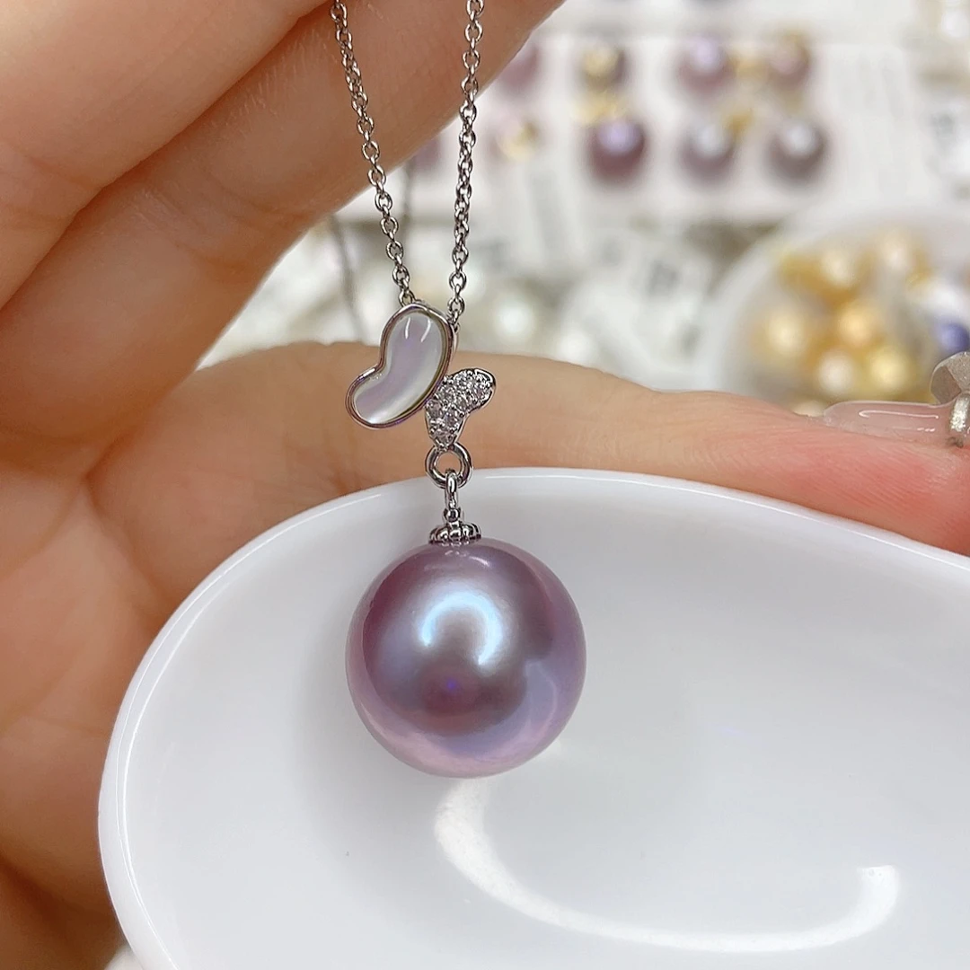 淡水珍珠合金吊坠(赠链)