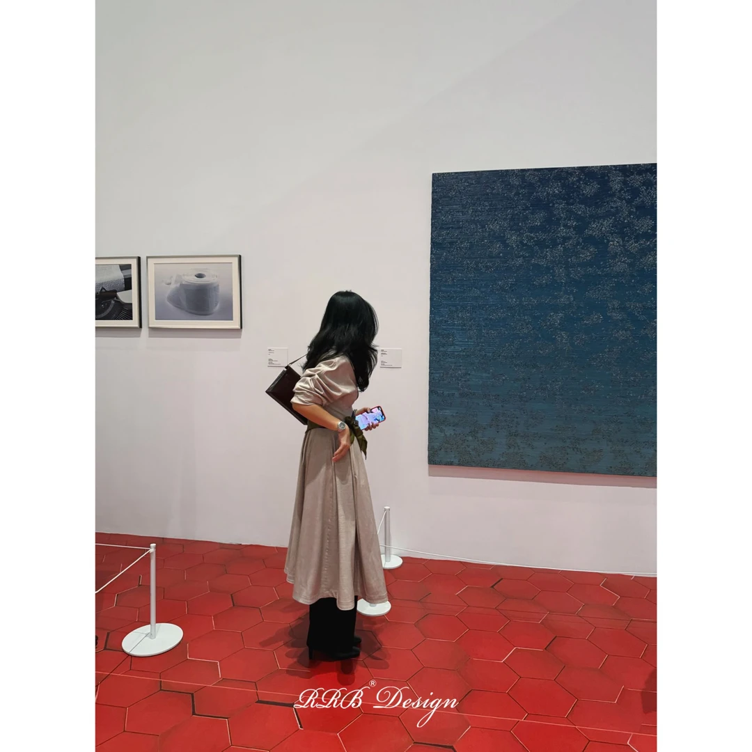 RRB Design「意式典范」 意大利定制立裁风衣裙修身中长款风衣外套