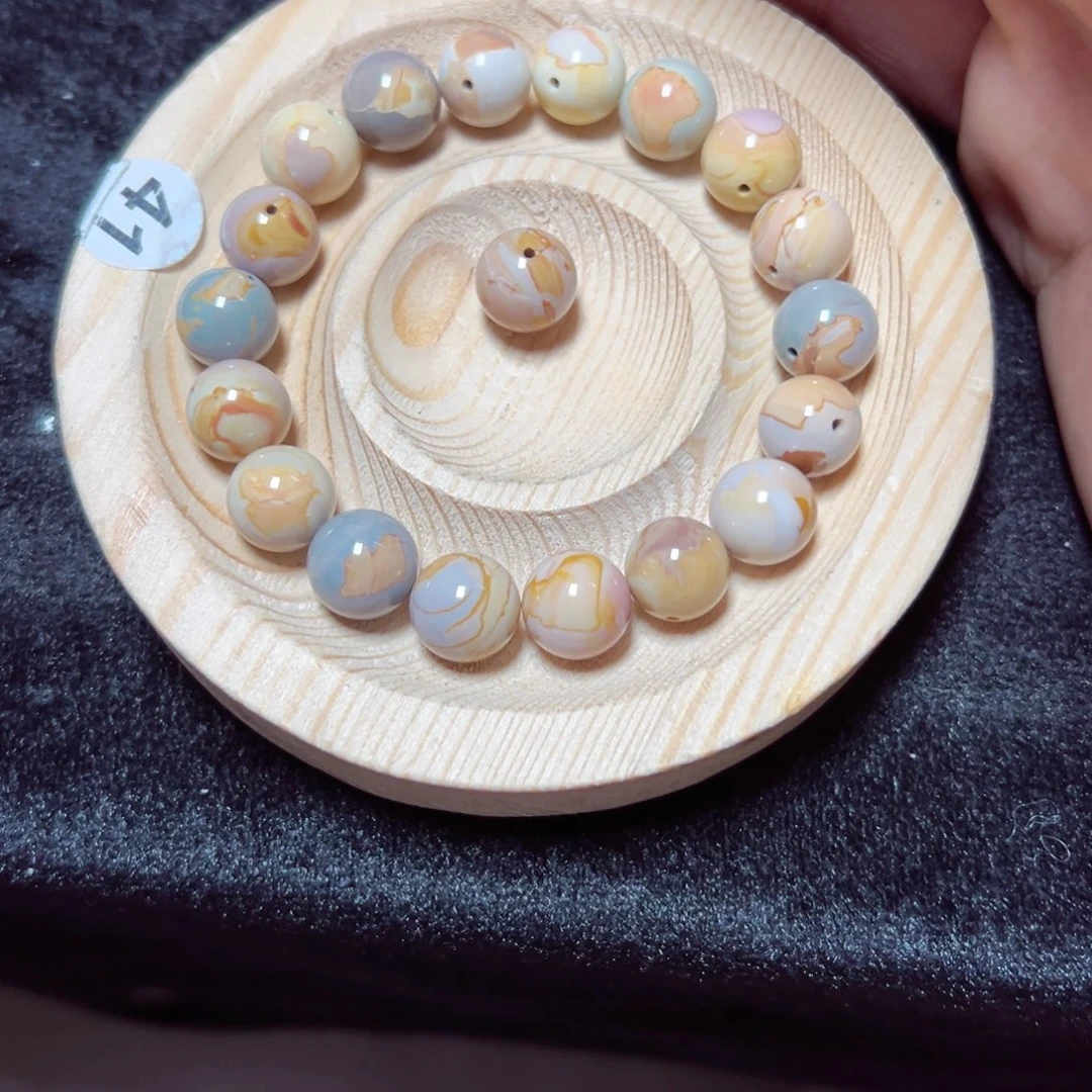 石英质玉手链未镶嵌魔****?173