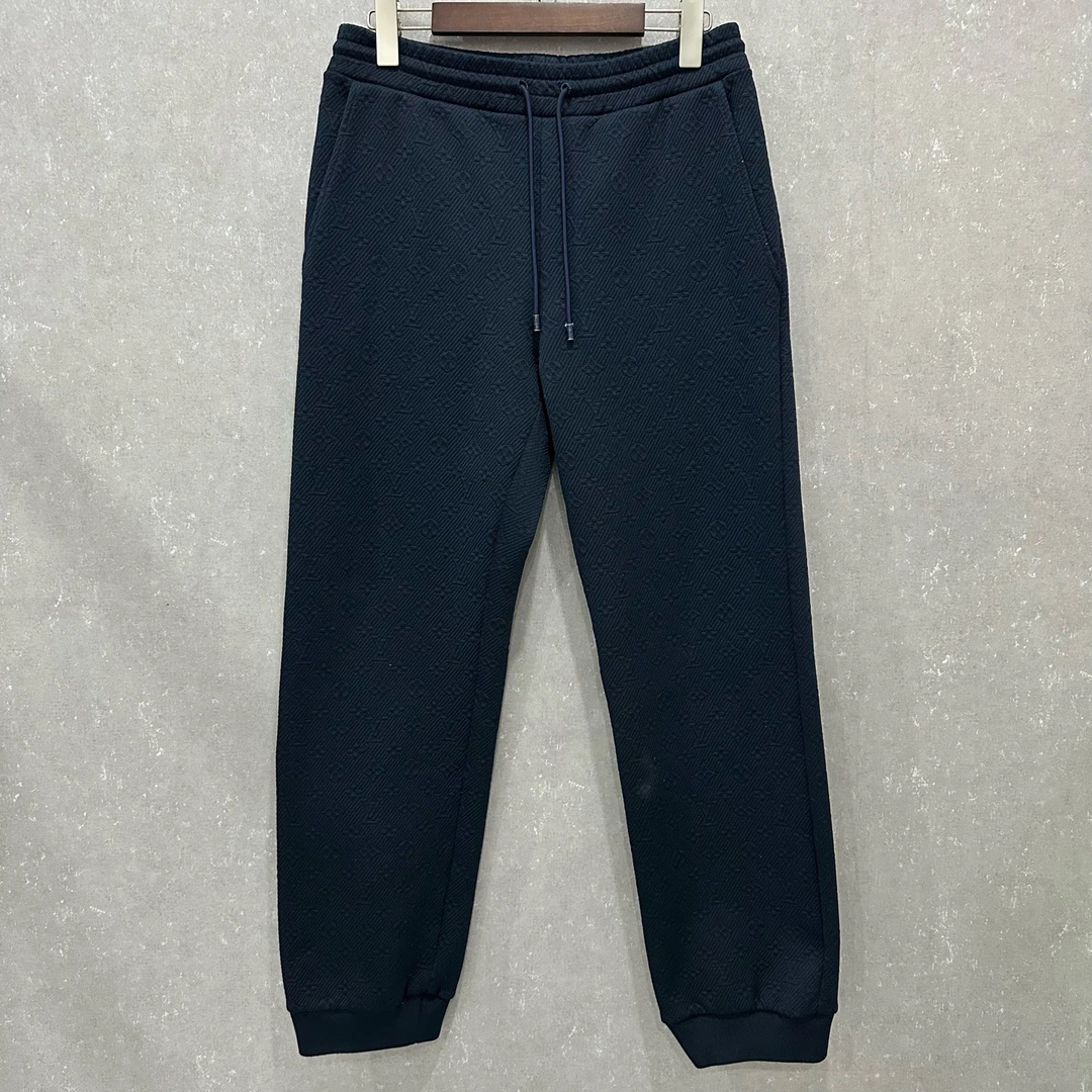 99新 LouisVuitton/路易威登 老花暗纹logo运动裤 M码006407