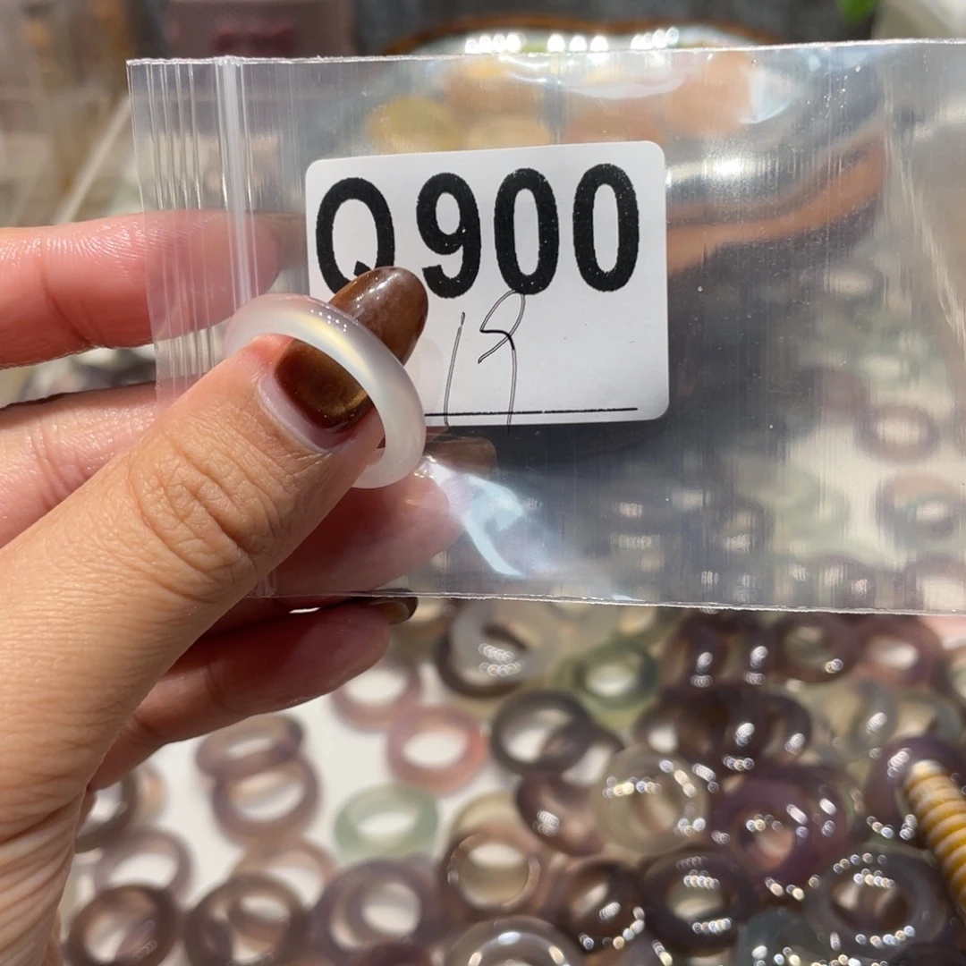 玛瑙/玉髓未镶嵌戒指900