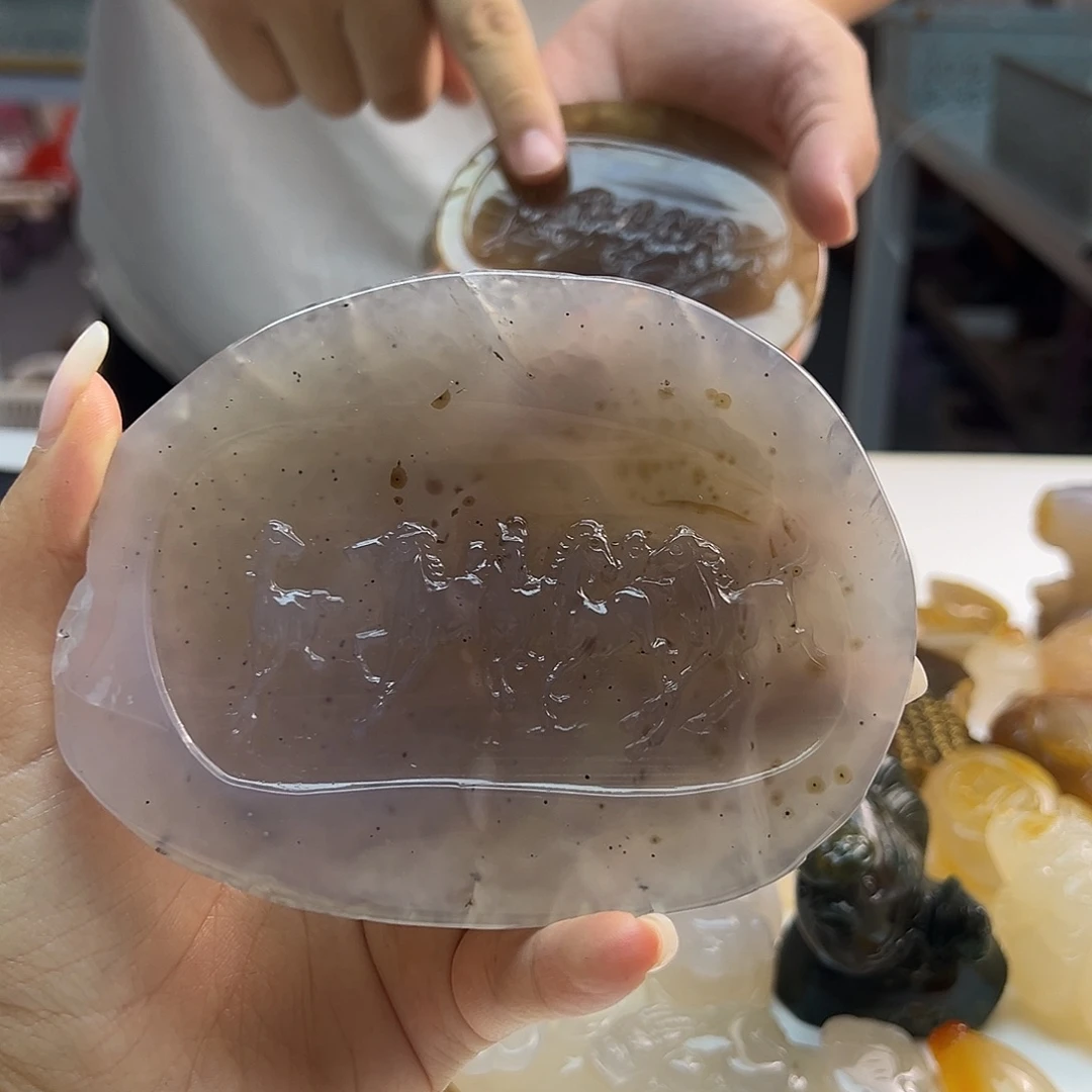 玛瑙/玉髓未镶嵌吊坠(不含链)