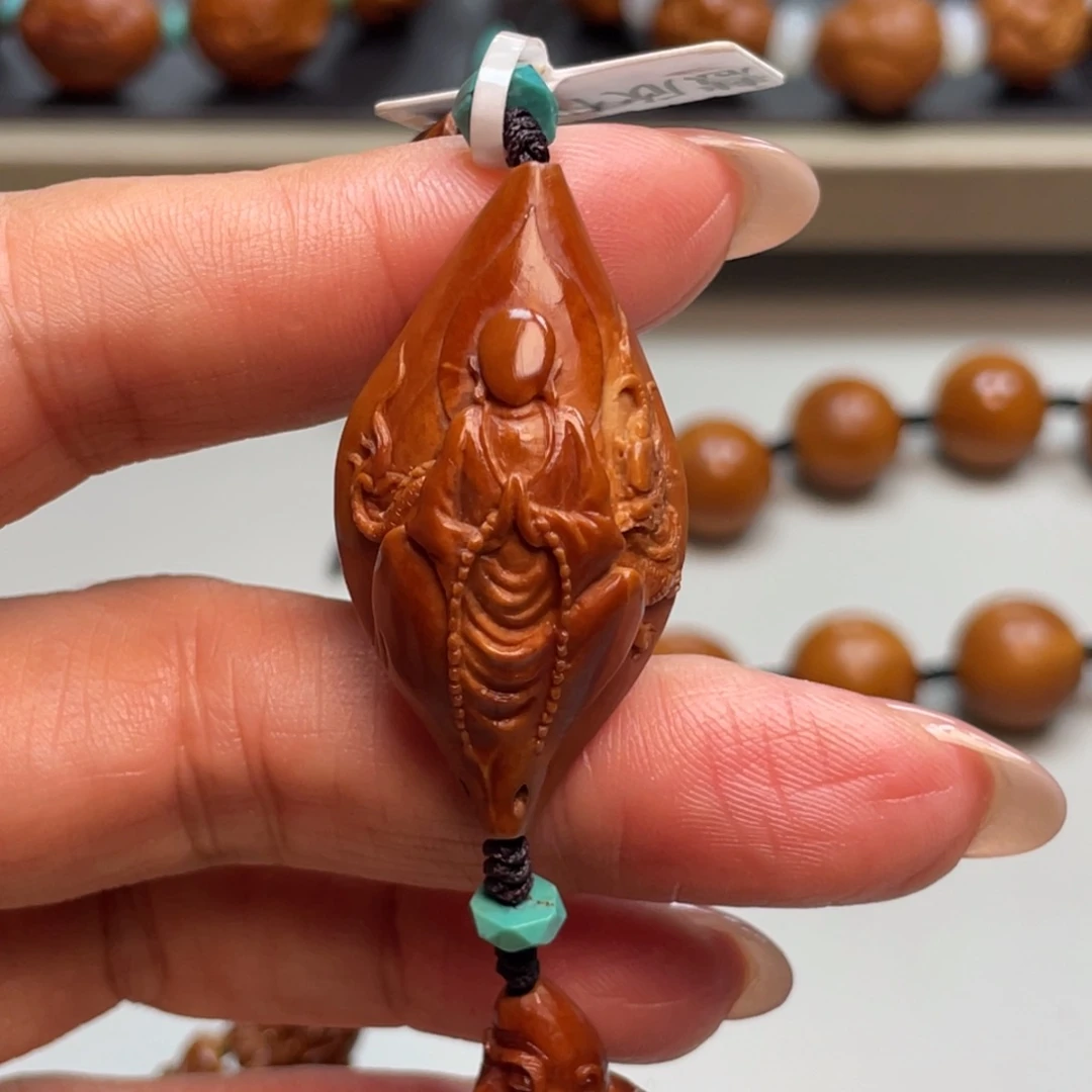 吊坠橄榄核骑兽无相