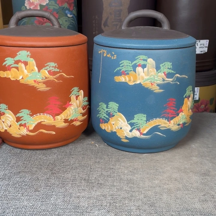 紫砂茶叶罐茶叶罐