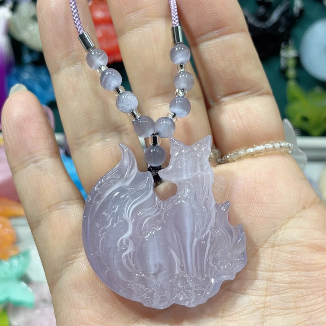 【闪购商品】未镶嵌岫玉颈饰9项链猫眼