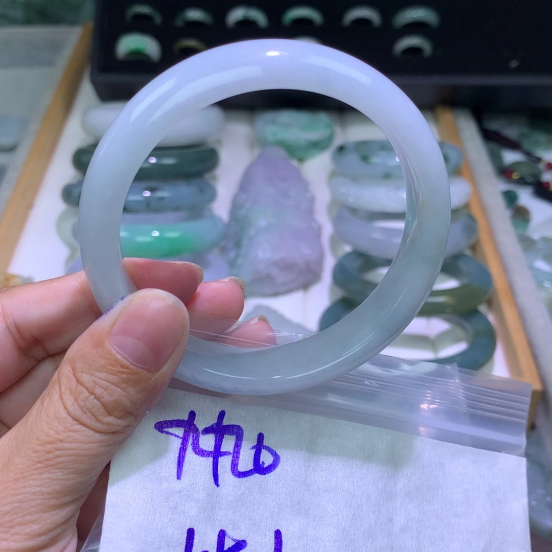 未镶嵌定制翡翠手镯59