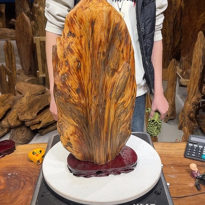 松木（琥珀木）朱****上