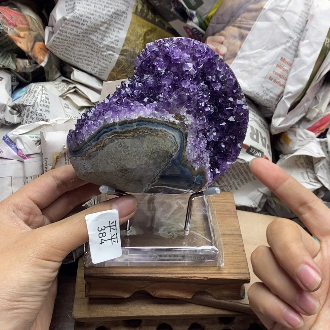 未镶嵌珠宝半成品紫晶
