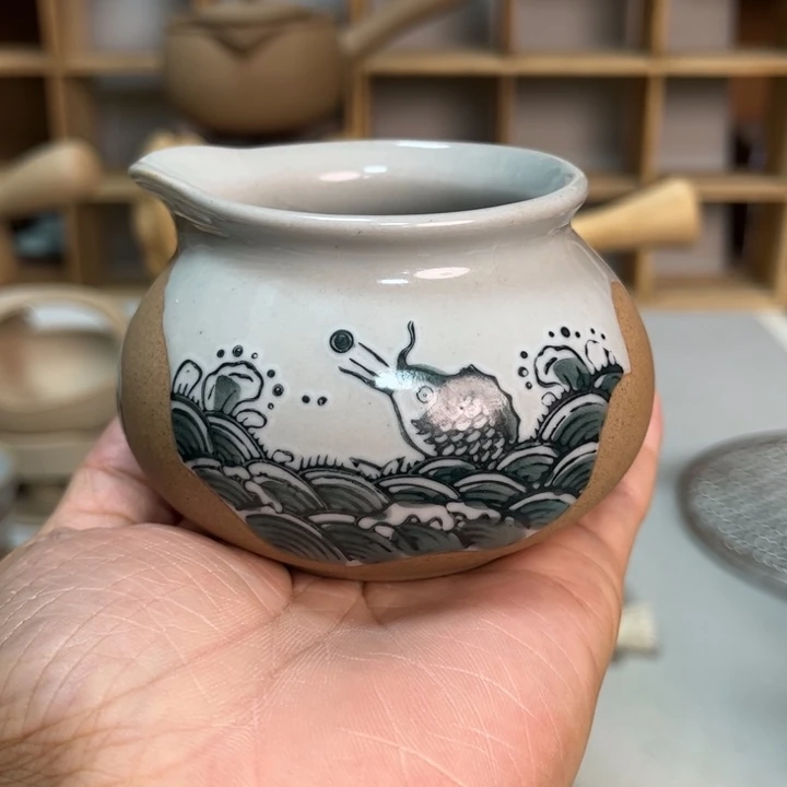 壶老段烧茶器茶具！