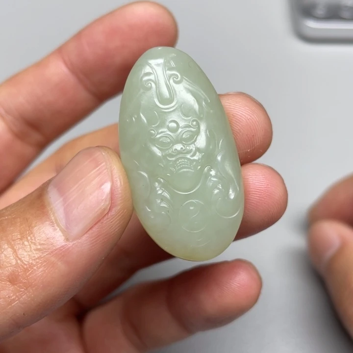 和田玉吊坠(不含链)未镶嵌用****9