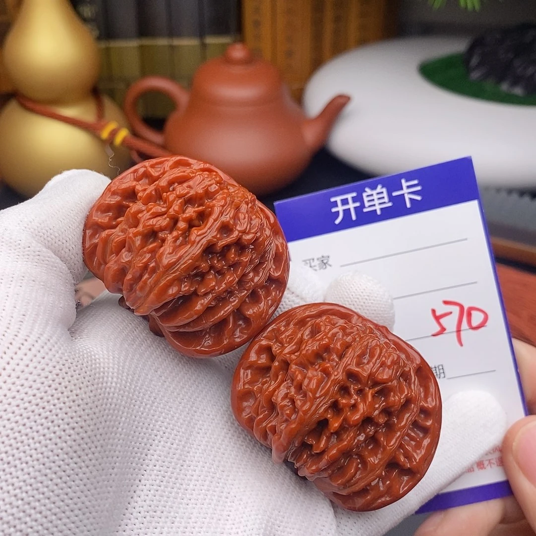 文玩核桃把件46楼子570