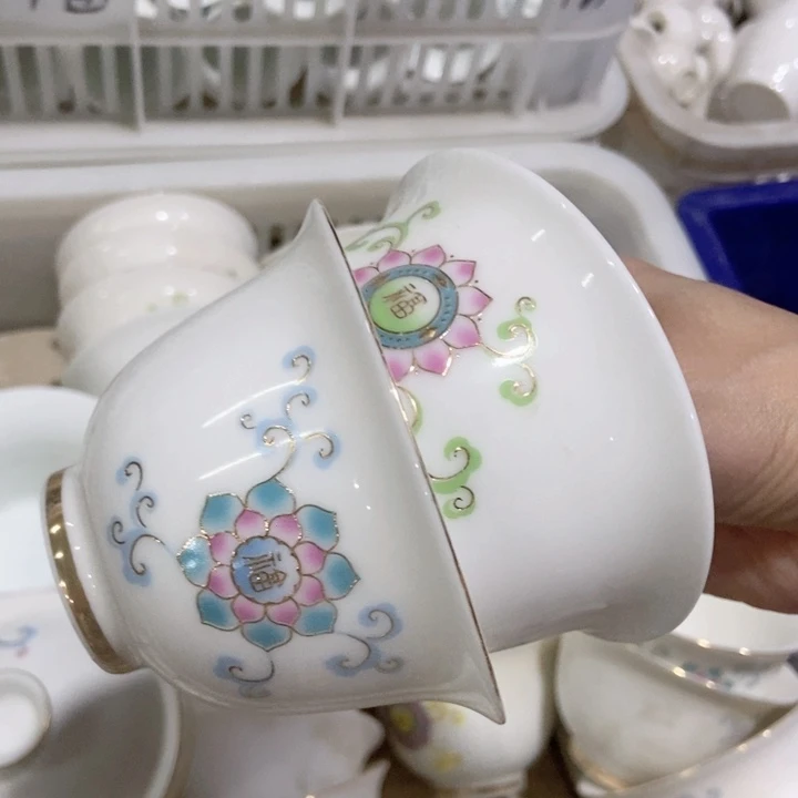 茶具微瑕，介意勿拍