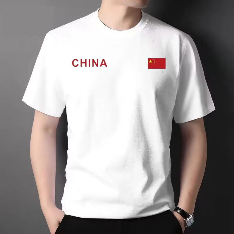 国潮2025新纯棉短袖时尚爆款多巴胺休闲T恤男女圆领宽松透气上衣