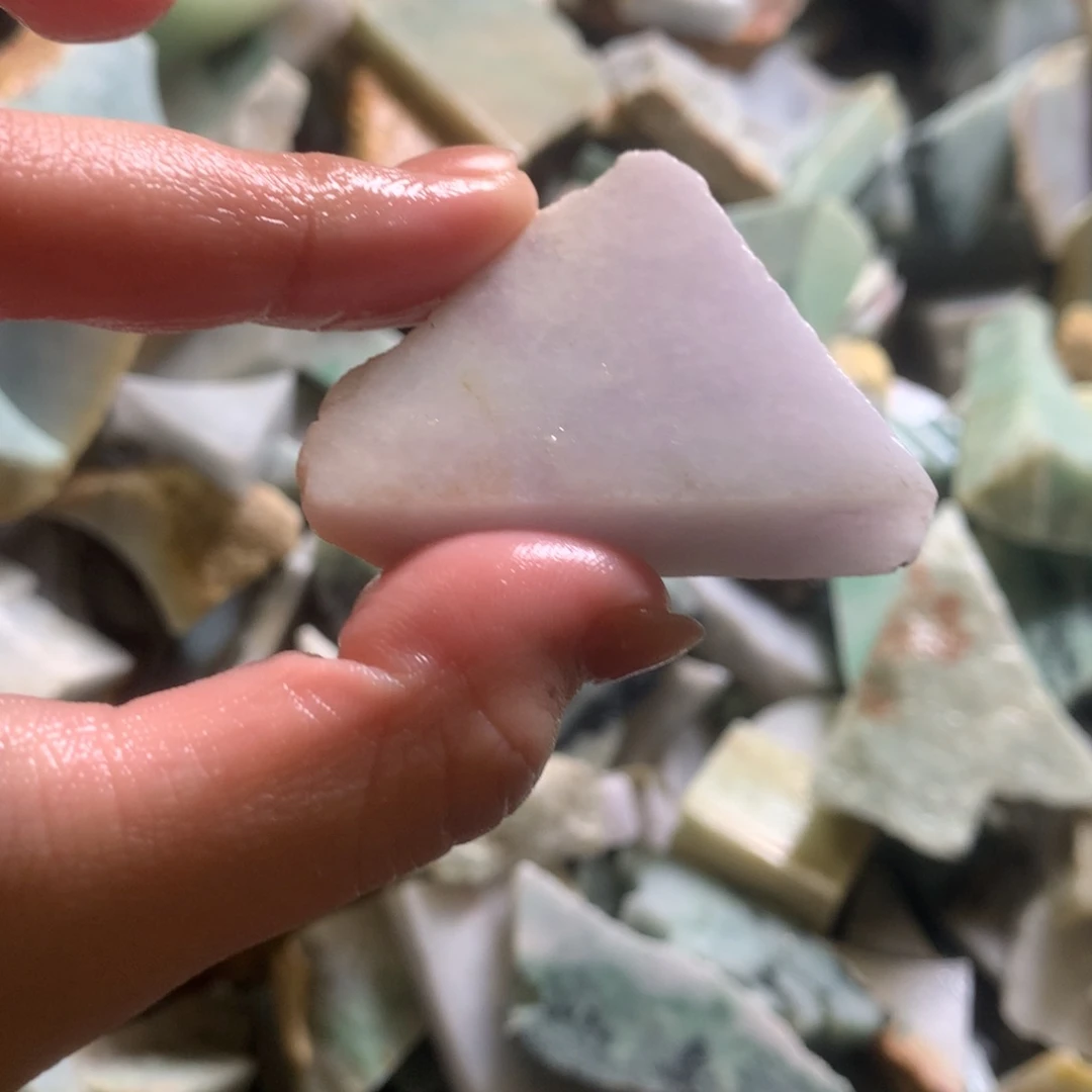 翡翠颈饰未镶嵌缅甸翡翠