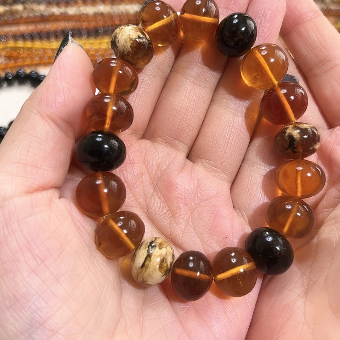 未镶嵌琥珀裸石撫順琥珀10261十四