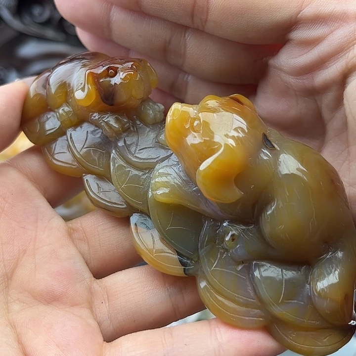 雲***风玛瑙未镶嵌手饰玛瑙