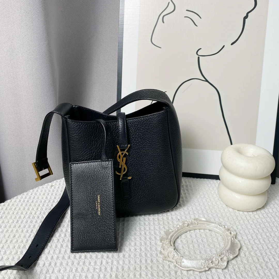 Ysl hobo mini黑金包99新93122231